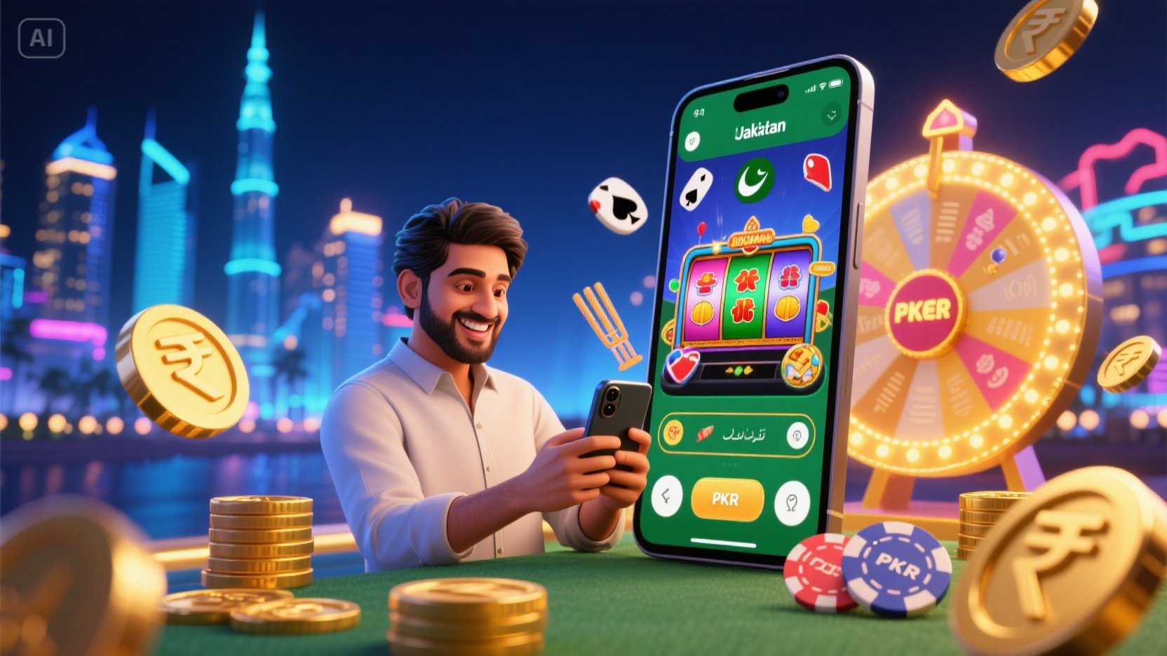 3D BlackjackDeposit PKR today and get 200% instantly added! Pakistani users can spin reels, play live casino, and enjoy fast JazzCash payouts daily.